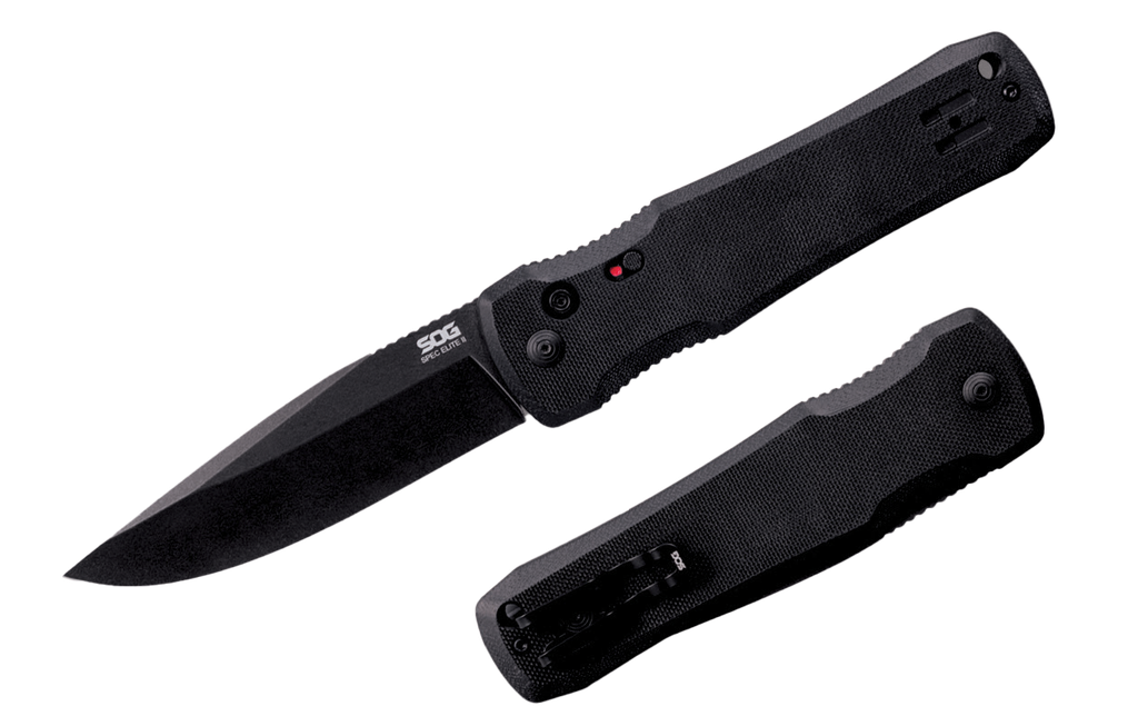 SOG SE-63        SPEC ELITE AUTO II BLACK PVD