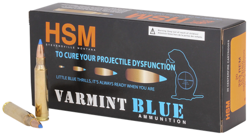 [PROD26-00057] HSM 22354N Varmint  223 Rem 54gr Sierra BlitzKing 20 Per Box/ 25 Case