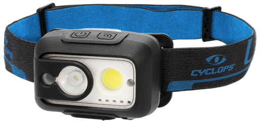 [PROD26-00100] Cyclops CYC-ECLIPSE EclipseElite  Black 520 Lumens Cree LED White/Red